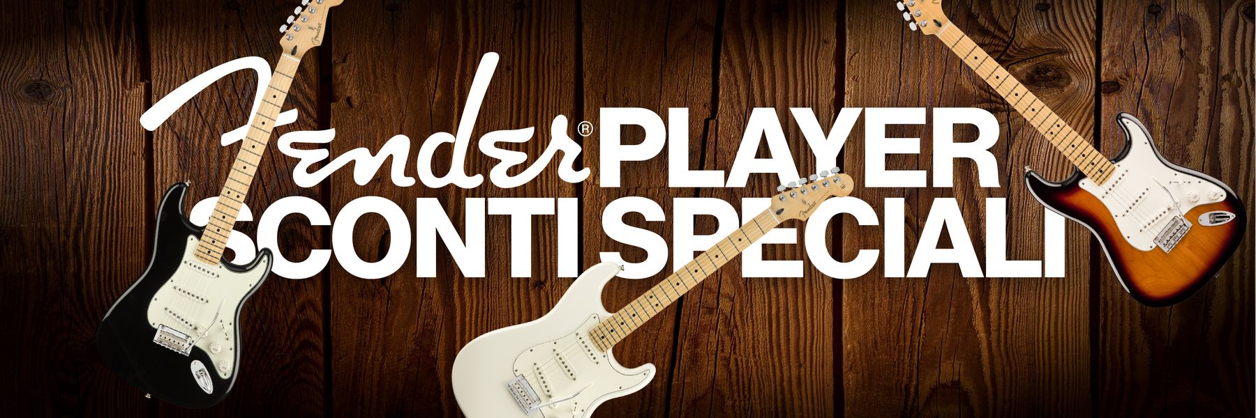 FENDER PLAYER - SCONTI SPECIALI