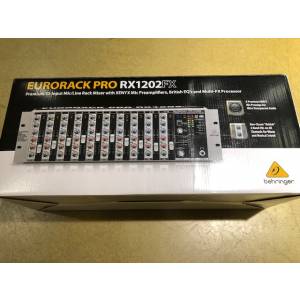 MIXER BEHRINGER EURORACK RX1202 FX