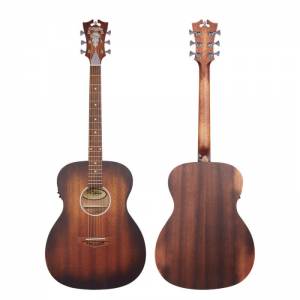 Chitarra acustica elettrificata D'ANGELICO Premier Tammany LS Aged Mahogany