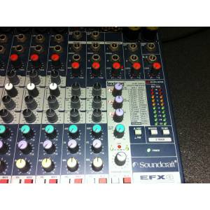 MIXER SOUNDCRAFT EFX8