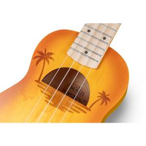 Ukulele soprano SOUNDSATION ETCHED S-YW